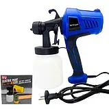 Краскопульт пульвелізатор електричний Paint Zoom W37 Синій/259 800мл, фото 2
