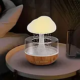 Зволожувач повітря Гриб з ефектом дощу MashRoom нічник гриб зволожувач, фото 4