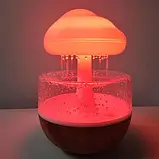 Зволожувач повітря Гриб з ефектом дощу MashRoom нічник гриб зволожувач, фото 6