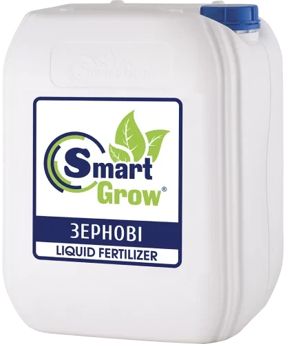 SMART GROW ЗЕРНОВІ  – рідке  добриво  для передпосівної обробки насіння  пшениці, ячменю, жита, овесу, тритикале,