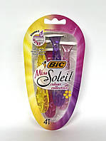 Одноразовые женские станки BIC Miss Soleil colour collection 4 шт.