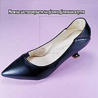 Силіконові накладки у взуття від натирання та мозолів 3мм. Гелеві вкладиші багаторазові прозорі набір 6шт, фото 8