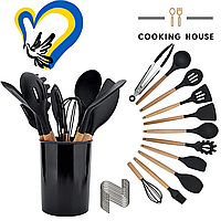 Набір кухонних аксесуарів 11 предметів Cooking House bobi