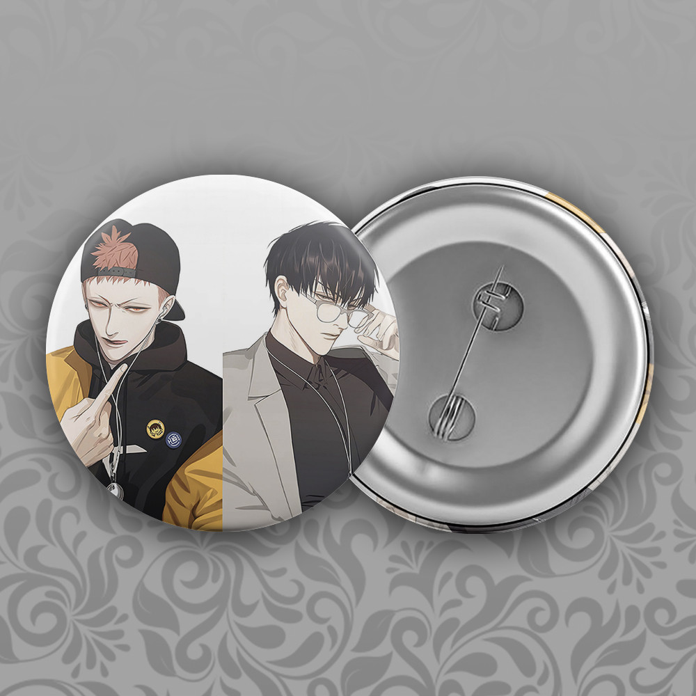 Значок 32 мм Аніме 19 Days - One Day / 19 Днів Одного Разу, фото 1