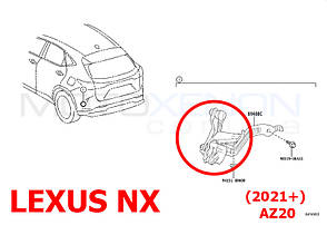 Датчик коректора фар Lexus NX200 NX250 NX350 NX350h NX450h+ 2021+ задній 8940842031 (AFS height sensor), фото 5