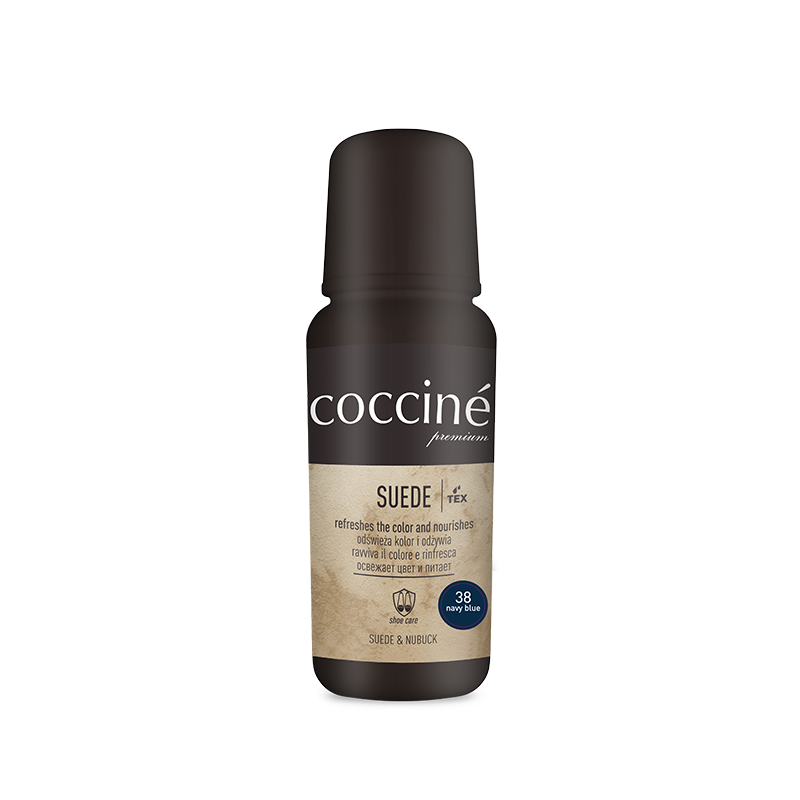 Крем-фарба Coccine Suede для замші та нубуку Темно-синій 75 мл