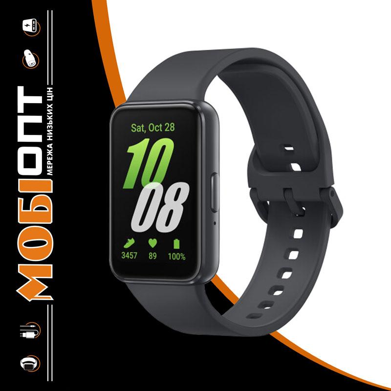 Фітнес-браслет Samsung Galaxy Fit3 Gray (SM-R390NZAA) UA UCRF
