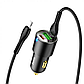 АЗП Hoco 2Type-C/1USB 45W PD/QC + кабель Type-C - IP NZ6 Black, фото 2