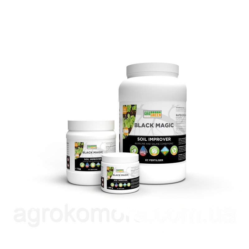 Гель ГроГрін Блек Меджік / Black Magik, 1кг GroGreen  Бельгія, фото 1