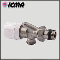 2-х угловой терморегулирующий вентиль ICMA 1/2"х1/2" арт.869