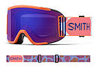 Гірськолижна маска Smith Squad S Coral Riso 2 лінзи S2 Chromapop Everyday Violet  / S0 Clear, фото 2