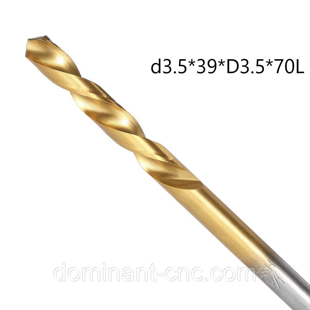 Свердло по металу  d3.5*39*D3.5*70L
