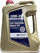 Subaru Motor Oil 0W-20, SOA427V1325, 4.73 л.