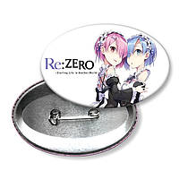 Рем и Рам. Re:Zero. Starling Life in Another World. Значок