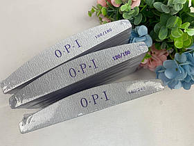 Пилка манікюрна OPI 180/240 пилка для манікюру, пилка двостороння на паперовій основі, пилка для нігтів