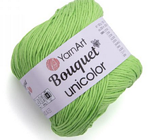 Пряжа Bouqet unicolor Yarnart-3219 салат