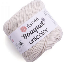 Пряжа Bouqet unicolor Yarnart-3205 світлий беж