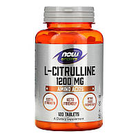Цитруллин NOW L-Citrulline 1200 mg (120 табл)