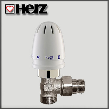 Регулятор-обмежувач температури HERZ 1/2" кутовий
