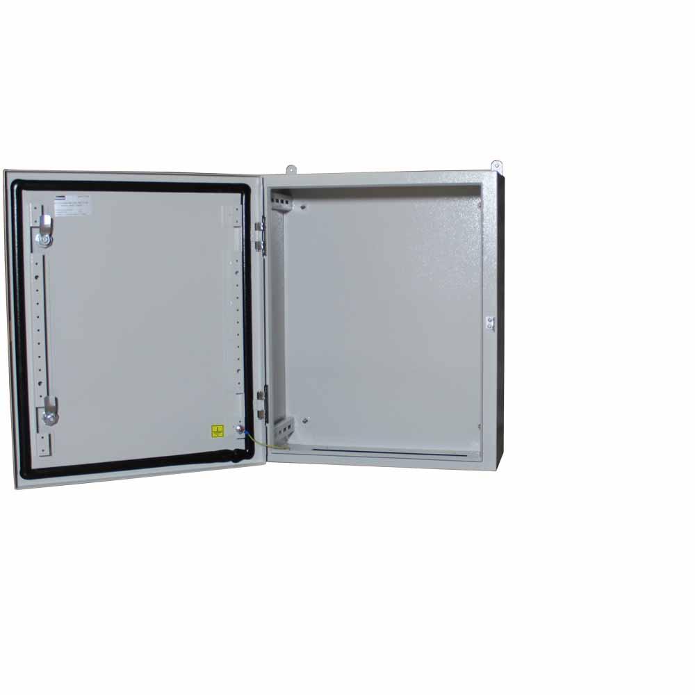 Бокс монтажний Bilmax BW t=1,2 500*650*220 IP65 У2 навісний метал замок (металева шафа)