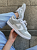 Жіночі кросівки Nike SB Dunk Low Gray fog кеди Найк СБ Данк Лоу сірі низькі шкіряні весна осінь, фото 2