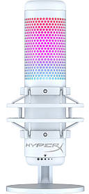 HyperX Мікрофон QuadCast S RGB, White/Grey  Baumar - Завжди Вчасно