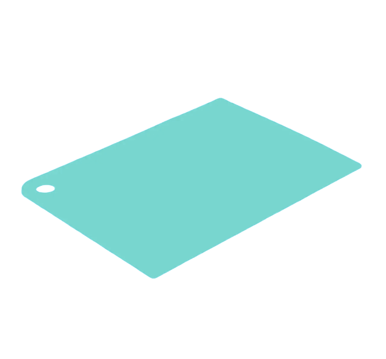 Дошка обробна пластикова Елегант 25х35 см м'ятний, фото 1