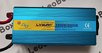 Перетворювач напруги 12/220 Автомобільний інвертор LVYUAN 1000/2000 1000 Вт