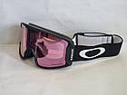 Гірськолижна маска Oakley Line Miner M (XM) Matte Black Лінза Prizm Hi Pink + кейс, фото 6