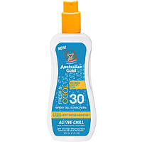 Australian Gold Fresh & Cool Spray Gel Sunscreen Active Chill SPF30