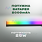 Світлодіодна лампа RGB stick M09 30 см з триногою відеосвітло для селфі лампа для тік току селфі стік лампа жезл, фото 5