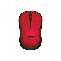 Мишка безпровiдна Logitech M220 Silent Red