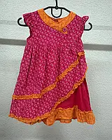 Дитяча сукня, літня, для дівчинки 12-18 місяців на зріст 86 см.  100% бавовна.