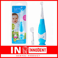 Электрическая зубная щетка BabySonic для малышей, цвет: голубой, возраст: 0-36 мес. (Brushbaby Ltd.)