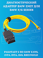 Сканер BMW ENET + CD кабель для диагностики, кодирования и настройки BMW F-series (ESYS, Ethernet, ICOM)