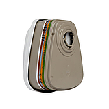 Фільтр 3М 6099 A2B2E2K2HgP3 R+формальдегід ОРИГІНАЛ. від газів, парів, від аерозолів, аміаку. Фільтр на маску 3М, фото 5