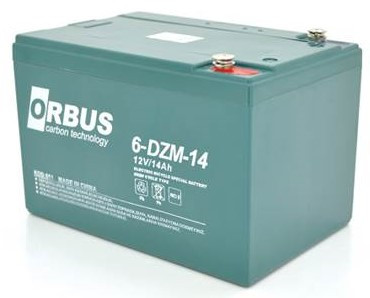 АКБ для квадроцикла 12В, 12V, 12Вольт, 14 А‧год, АН, Ah, ампер годин,12 V, AGM, VRLA, DZM, 6-DZM-14, тяга