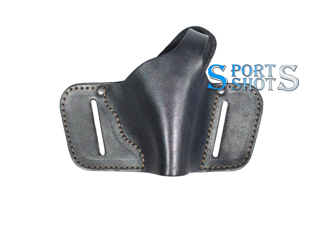 Кобура поясна Револьвер 2,5 не формований "метелик" (шкіра, чорна) JGR