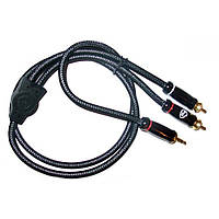 Міжблочний перехідний кабель Silent Wire 3,5 мм Stereo Jack - RCA 2 м