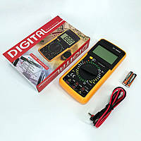 Мультиметр цифровой тестер Digital Multimeter DT9205A JS-388 со звуком