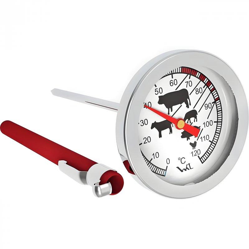 Термометр біметалевий харчовий  0 + 120°C, фото 1