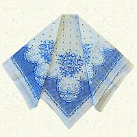 Ситцевый платок на голову 100% Хлопок 80х80 см