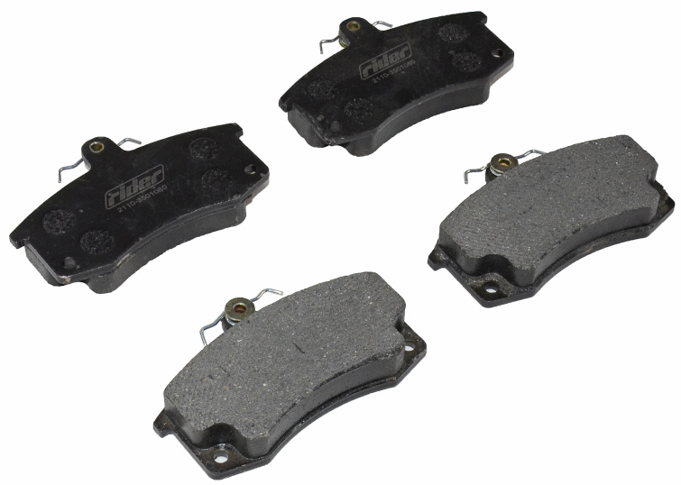 Передні колодки ВАЗ 2110, 2111, 2112, Калина, Пріора, Гранта (2110-3501080) Rider 2110-3501080, фото 1