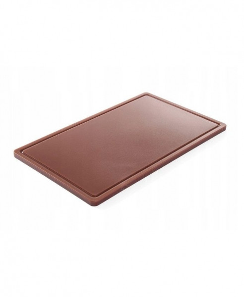 Дошка обробна HACCP GN 1/1 - коричнева 530x325 826041 Hendi