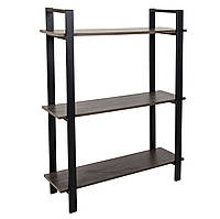 Стелаж "Венге" 3 полиці Кабо-Верде 4010065