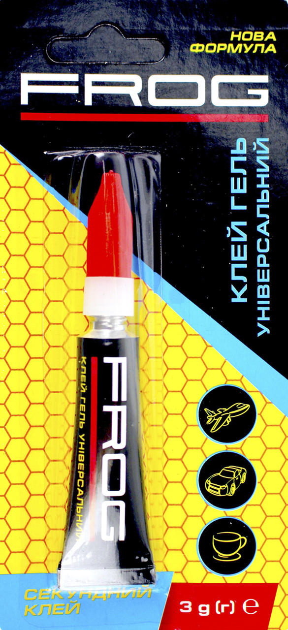 Клей "Frog" універсальний гель 3г(24), фото 1