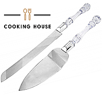 Набор Cooking House 7trav: нож и лопатка из акриловой нержавеющей стали и ручка из искусственного хрусталя.