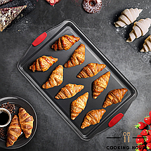Набір форм для пипікання, деко для випікання Cooking House 7trav  з антипригарної вуглецевої сталі, фото 4