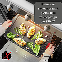 Набір форм для пипікання, деко для випікання Cooking House 7trav  з антипригарної вуглецевої сталі, фото 5