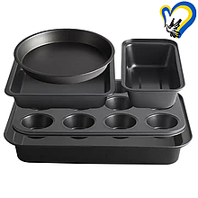 Набір форм для випікання Cooking House 7trav  з антипригарної вуглецевої сталі